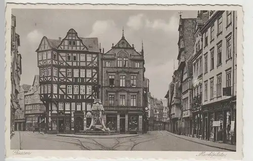 (81744) AK Gießen, Marktplatz, vor 1945