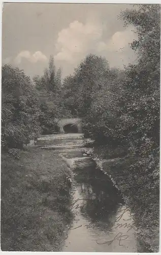 (79549) AK Bad Nauheim, Steinerne Brücke, 1904