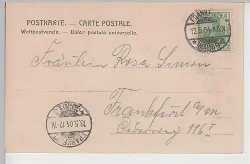 (78259) AK Bad Homburg v.d.H., Elisabethen-Brunnen, 1904