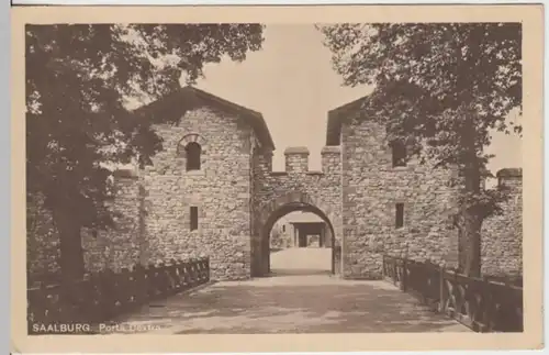 (7455) AK Bad Homburg v. d. Höhe, Kastell Saalburg 1912