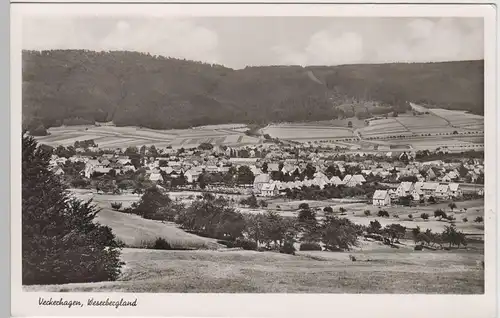 (72656) Foto AK Veckerhagen, Gesamtansicht