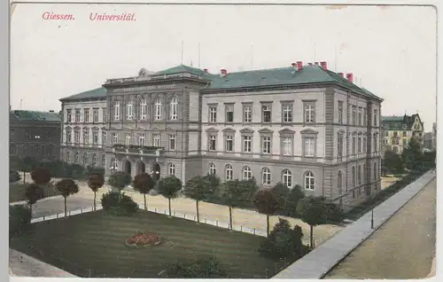 (72617) AK Giessen, Universität, vor 1945