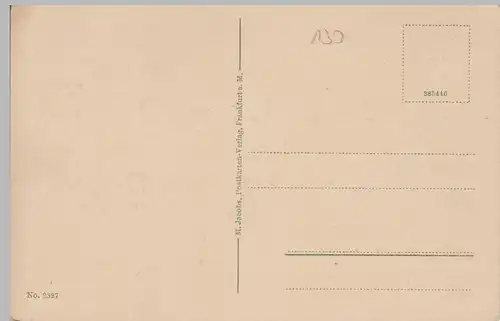 (72552) AK Höchst am Main, Mainpartie und Schöne Aussicht, vor 1945