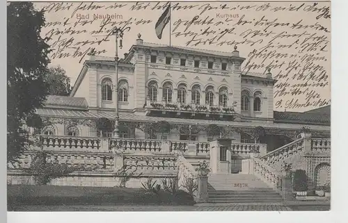 (72111) AK Bad Nauheim, Kurhaus 1913