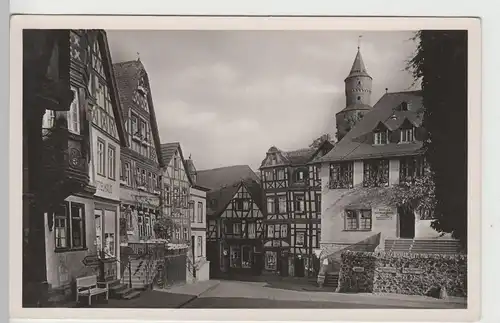 (71205) Foto AK Idstein im Taunus, Rathausplatz