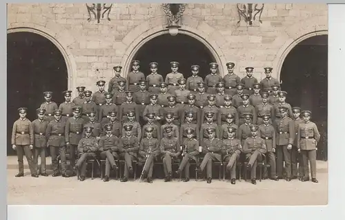 (71008) Foto AK Gruppe Polizisten, Polizei in Marburg a.d.Lahn, Karfreitag 1926