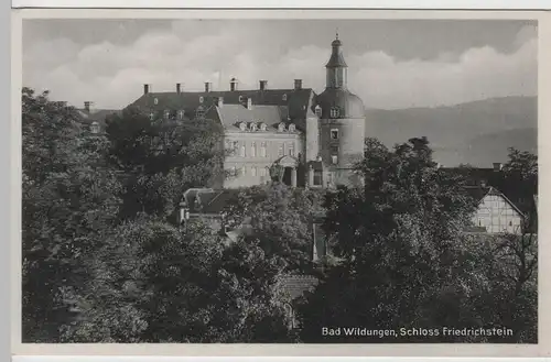 (68119) AK Bad Wildungen, Schloss Friedrichstein