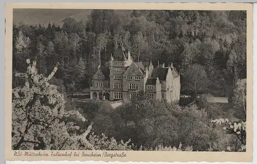 (68045) AK Mütterheim Falkenhof bei Bensheim, 1942