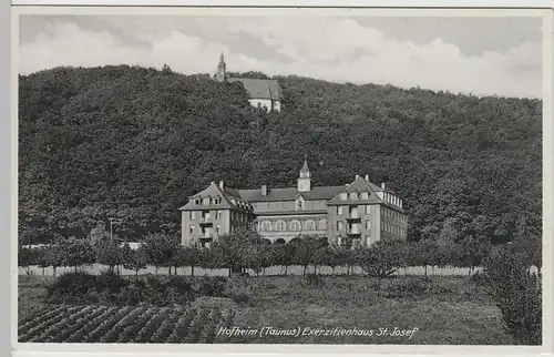 (67875) AK Hofheim i. Taunus, Exerzitienhaus St. Josef, 1942