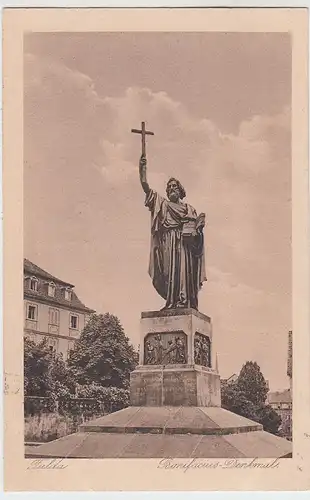 (60144) AK Fulda, Bonifacius-Denkmal 1925