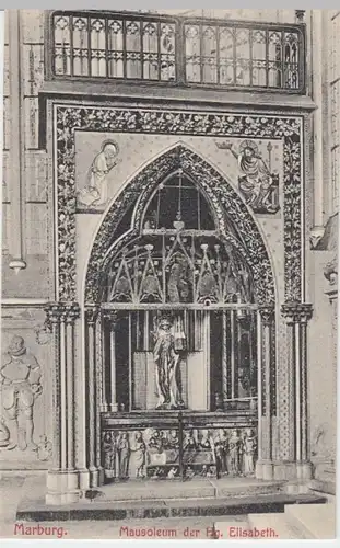 (5794) AK Marburg, Elisabethkirche, Mausoleum, um 1910