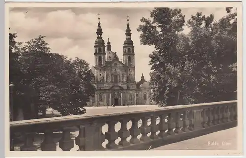 (57746) Foto AK Fulda, Dom, vor 1945