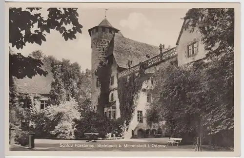 (56613) Foto AK Steinbach bei Michelstadt im Odenwald, Schloss Fürstenau