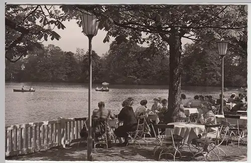 (54608) Foto AK Bad Nauheim, Teichhausgarten, 197