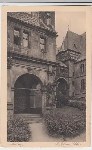 (50842) AK Marburg, Auf dem Schloss, vor 1945