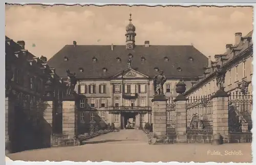 (47454) Foto AK Fulda, Schloss 1928
