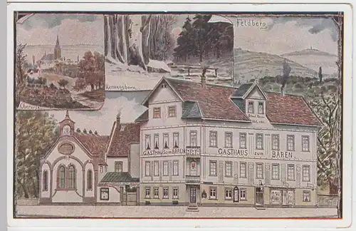 (47301) Künstler AK Oberursel, Taunus, Gasthaus zum Bären, vor 1945