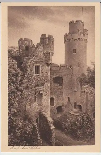 (45726) AK Schloss Auerbach a.d. Bergstraße, 1926