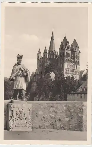 (43053) Foto AK Limburg an der Lahn, Hl. Nepomuk, Dom