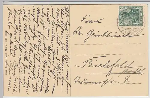 (41942) AK Schmitten i.T., Totalansicht von Nord-West 1909