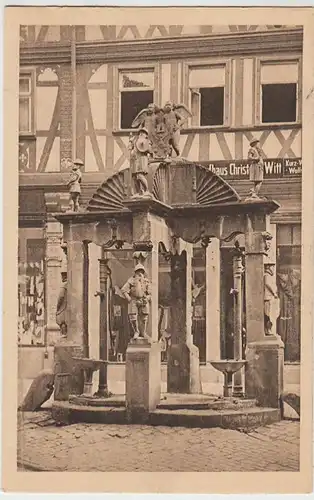 (39478) AK Wertheim a.M., Engelsbrunnen 1910/20er