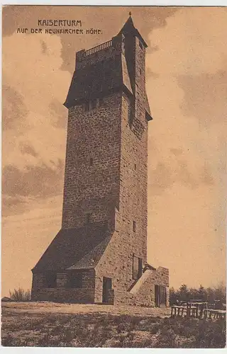 (38079) AK Odenwald, Neunkircher Höhe, Kaiserturm, vor 1945