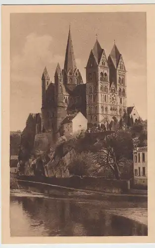 (36402) AK Limburg a.d. Lahn, Dom v.d. Lahnbrücke gesehen, vor 1945