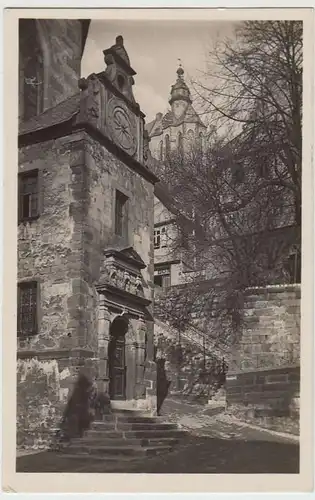 (36393) Foto AK Marburg a.d. Lahn, An der lutherschen Kirche, 1932