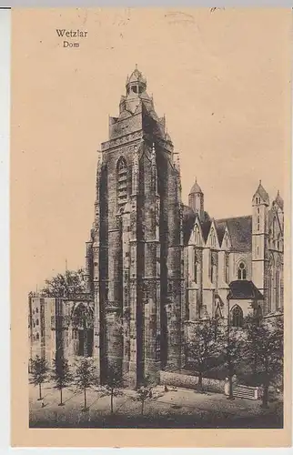 (36392) AK Wetzlar, Dom, 1930