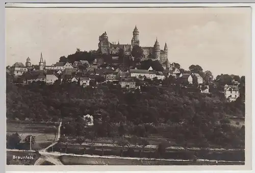 (36389) Foto AK Braunfels, Blick zum Schloß, 1930