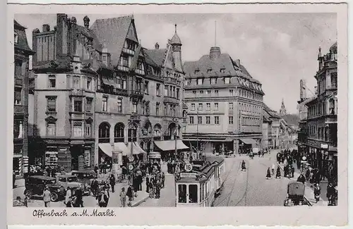 (36364) AK Offenbach a.M., Markt, 1941