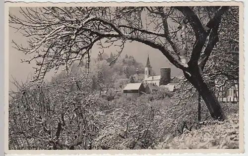 (29961) Foto AK Lindenfels, Ansicht im Winter 1935