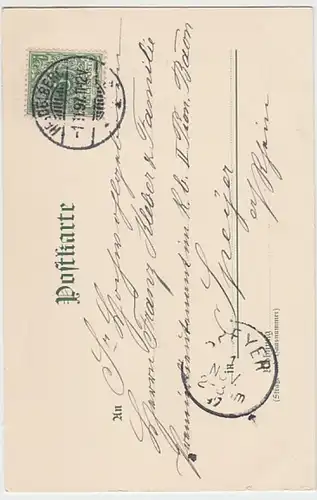 (27162) Künstler AK H. Hoffmann, Heidelberg, Erker im Schlosshof, Litho 1897