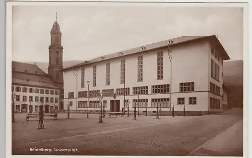 (113420) Foto AK Heidelberg, Neue Universität, Kirche