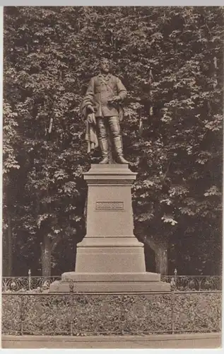 (10681) AK Heidelberg, Scheffeldenkmal auf der Schlossterrasse 1912