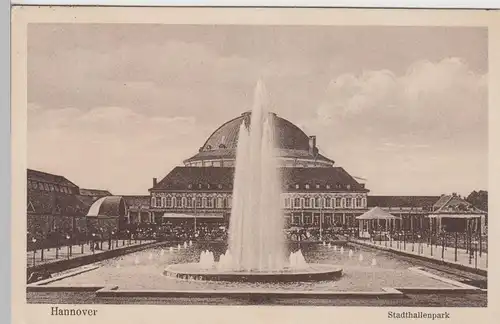 (90067) AK Hannover, Stadthallenpark, 1929