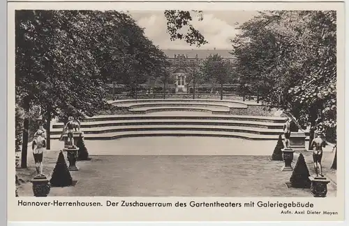 (85056) Foto AK Hannover Herrenhausen, Gartentheater, vor 1945