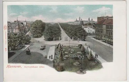 (78488) AK Hannover, Herrenhäuser Allee, bis 1905