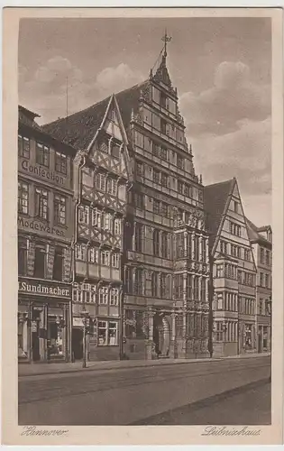 (72851) AK Hannover, Leibnitzhaus, bis 1926