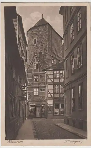 (72847) AK Hannover, Klostergang, Beguinenturm, bis 1926