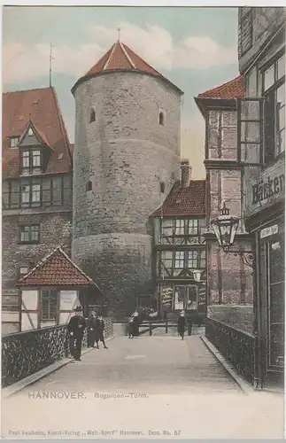 (72840) AK Hannover, Beguinenturm, Beginenturm, bis um 1905