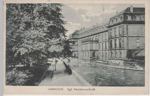(71931) AK Hannover, Kgl. Residenzschloss, 1920