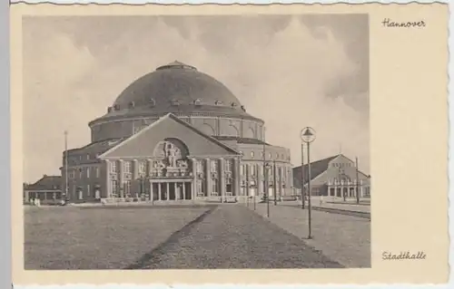 (5574) AK Hannover, Stadthalle, vor 1945