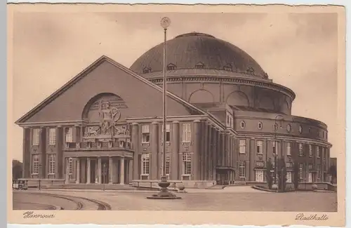 (51296) AK Hannover, Stadthalle, vor 1945