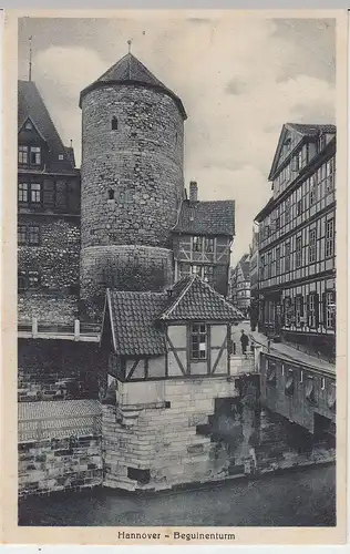 (42628) AK Hannover, Beguinenturm 1910/20er