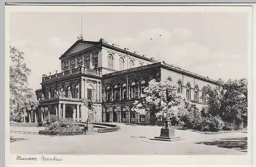 (40896) AK Hannover, Opernhaus 1920/30er