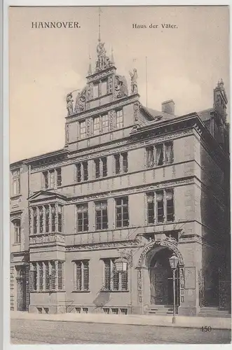 (115612) AK Hannover, Haus der Väter 1910er