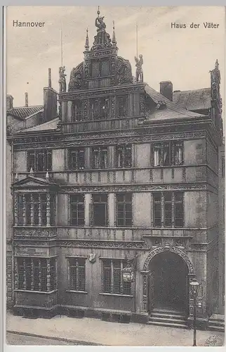 (115610) AK Hannover, Haus der Väter 1916