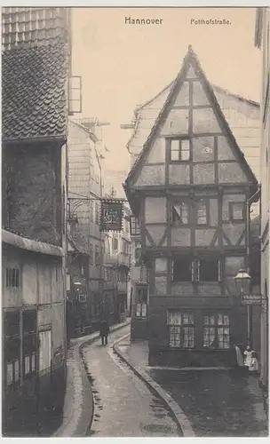 (115588) AK Hannover, Potthofstraße, um 1906