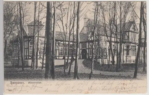 (115555) AK Hannover, Gastwirtschaft Steuerndieb 1904